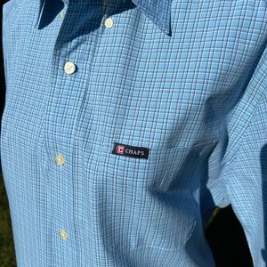 Ralph Lauren Men’s short sleeve button down shirt.